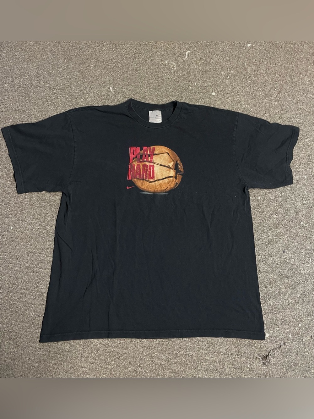 Nike play hard basketball t shirt